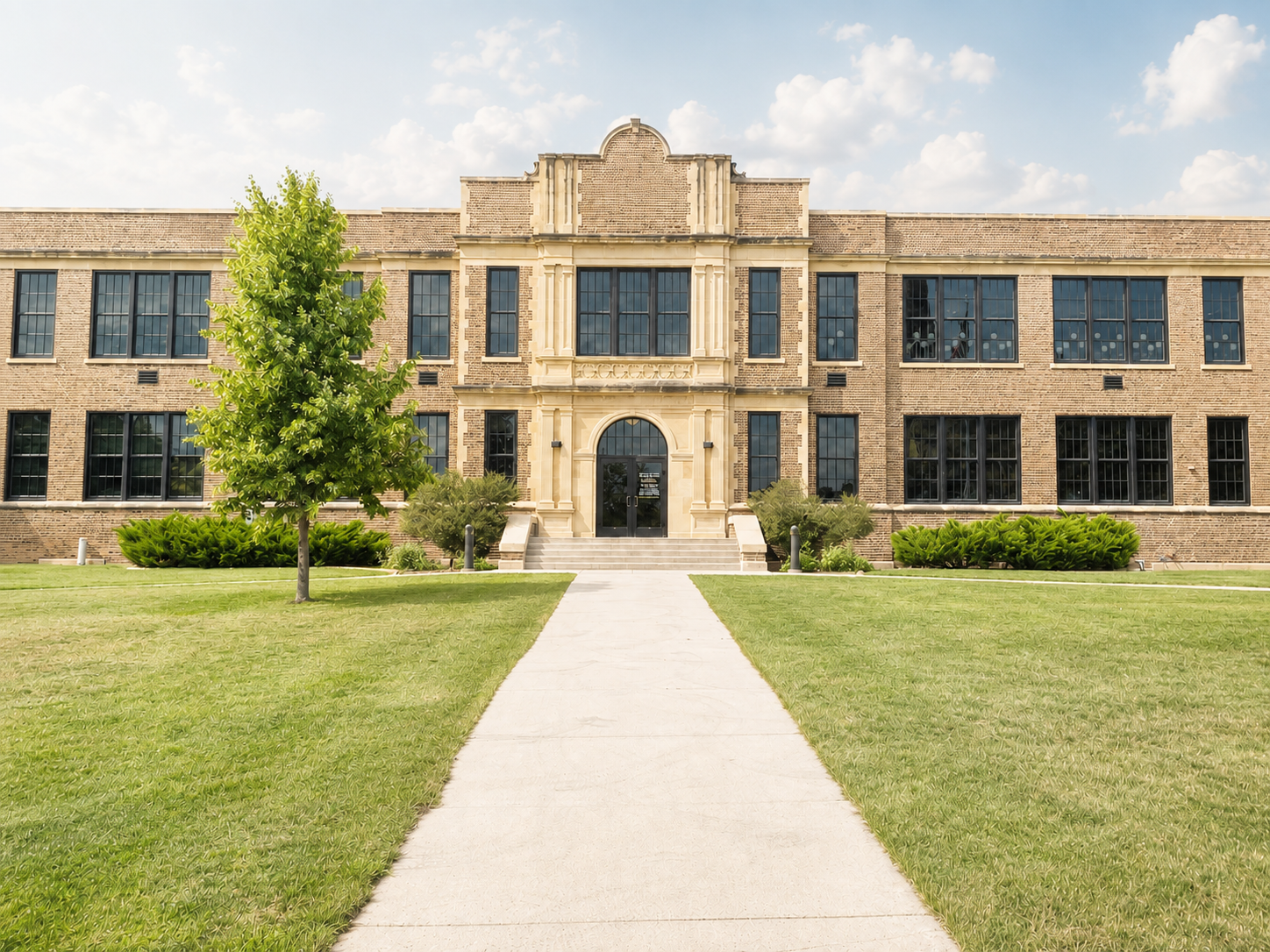 Exterior of Glencoe City Center